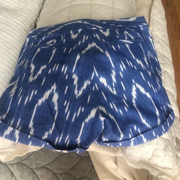 J Crew Size 00 Ikat Shorts - Picture 4 of 6